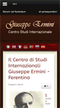 Mobile Screenshot of giuseppe-ermini.com